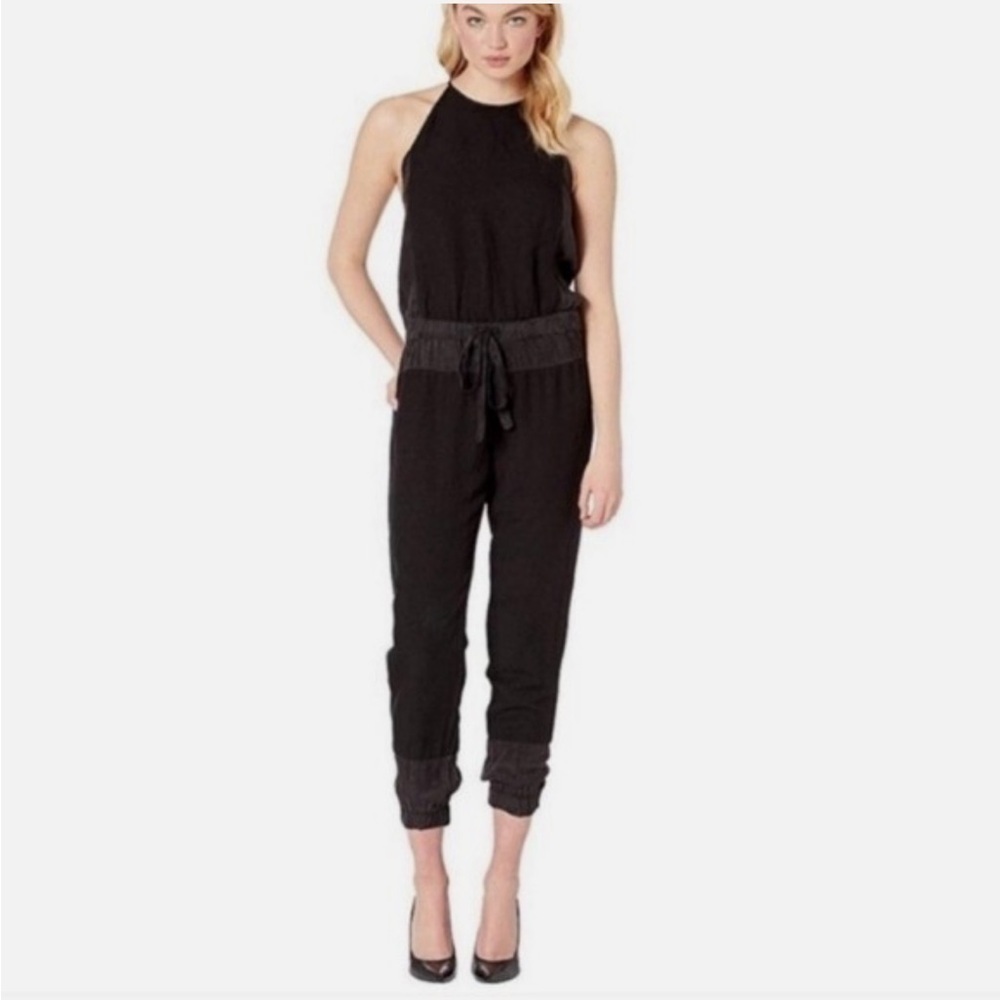 Young Fabulous & Broke Black Jogger Jumpsuit size S